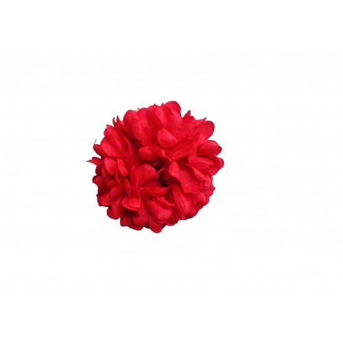 TRABA FLOR POMPON SEVILLANA FUCSIA
