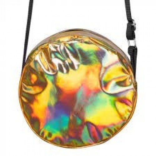 BANDOLERA RENDONDA HOLOGRAFICA ORO