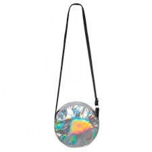 BANDOLERA RENDONDA HOLOGRAFICA PLATA