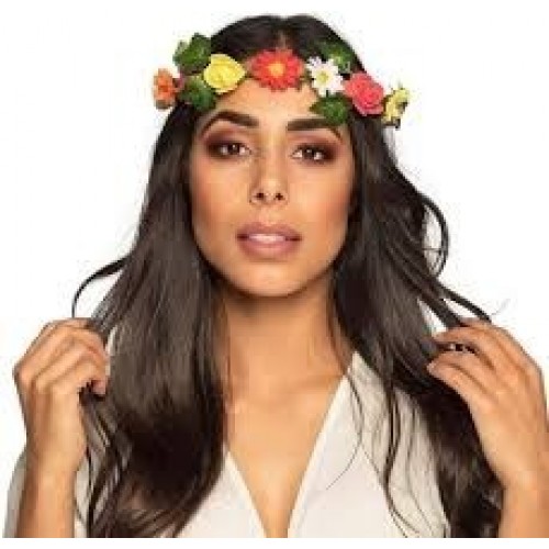 CINTA HIPPIE FLORES MULTICOLOR