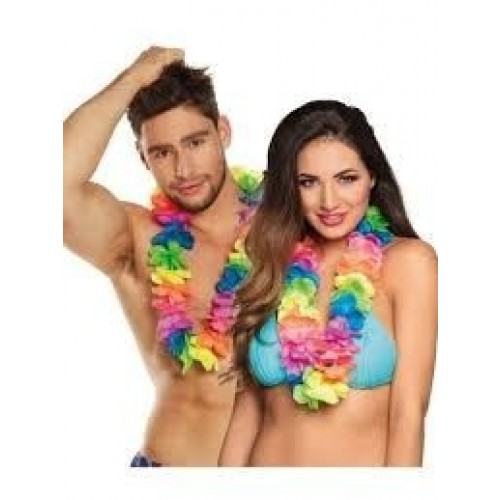 COLLAR HAWAIANO OHANA MULTICOLOR DELUXE