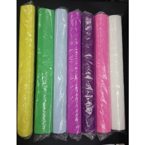   ROLLO PAPEL CRESPON 2,5CMS NARANJA