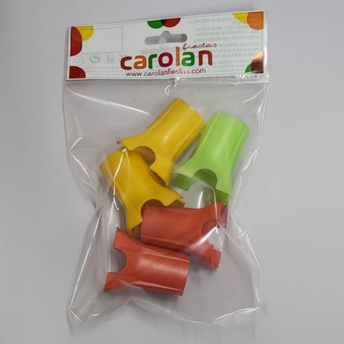 5 PORTAPALILLOS PLASTICO 5,5CM