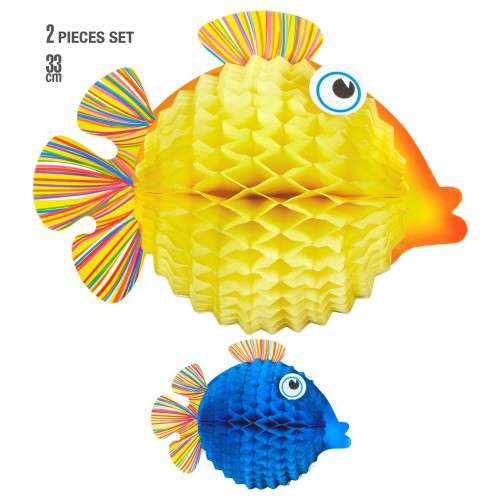 SET 2 PECES GLOBO FORMA NIDO ABEJA 33CM