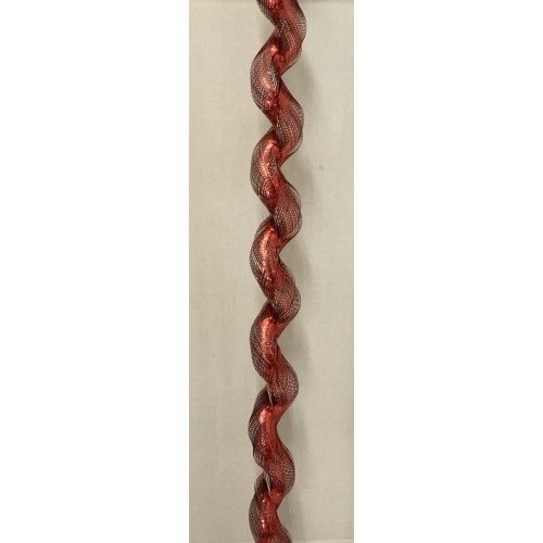    ROLLO GUIRNALDA BRILLO ROJA 14MT