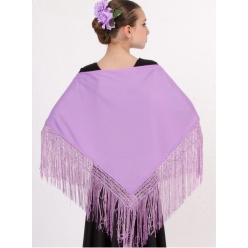   MANTON GDE SEVILLANA LISO VIOLETA