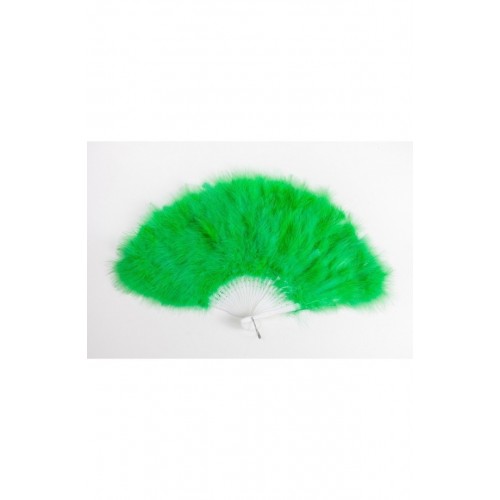   ABANICO PLUMAS PEQU VERDE