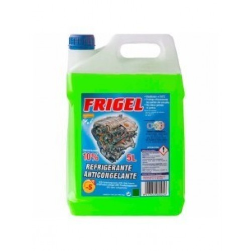 *C/ REFRIGERANTE ANTIC. 10% VERDE 5L
