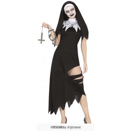  DISFRAZ T-L MONJA ZOMBIE