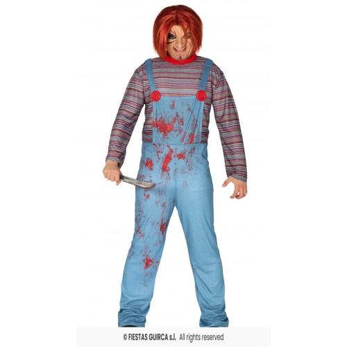 DISFRAZ T-XL MUÑECO DIABOLICO CHU