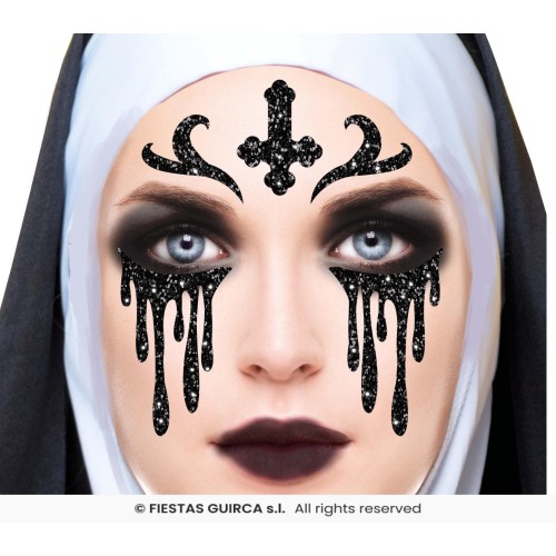JOYAS FACIALES ADHESIVAS MONJA GLITTER