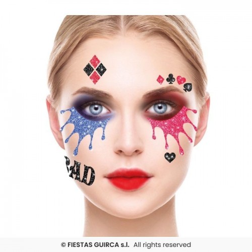JOYAS FACIALES ADHESIVAS CHICA PELIGRO