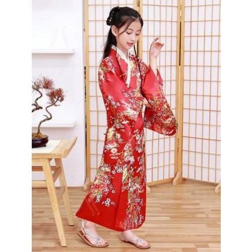 KIMONO ROJO CHINO TALLA SURT