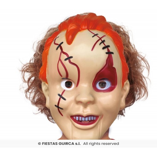 MASCARA INFANTIL NIÑO DIABOLICO