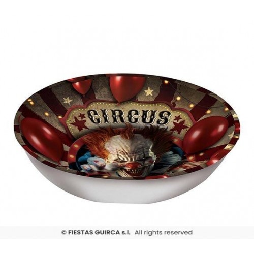   BOL PLASTICO PAYASO DIABOLICO 32CM