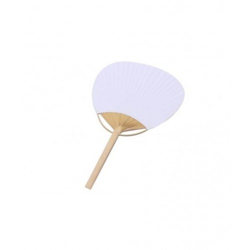   ABANICO PAI PAI MADERA  BLANC 37CM