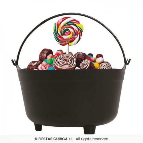 CALDERO NEGRO BRUJA 32X17CMS