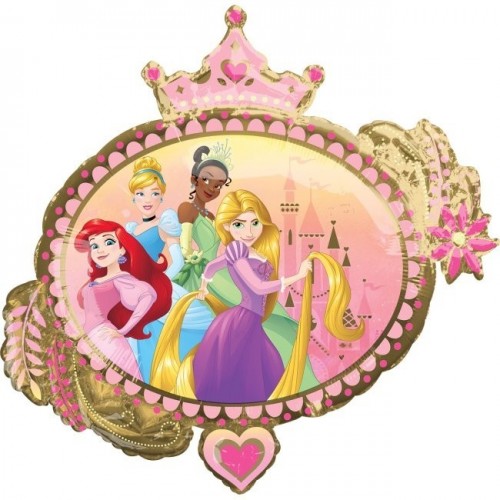   GLOBO 34" FOIL ESPEJO PRINCESA