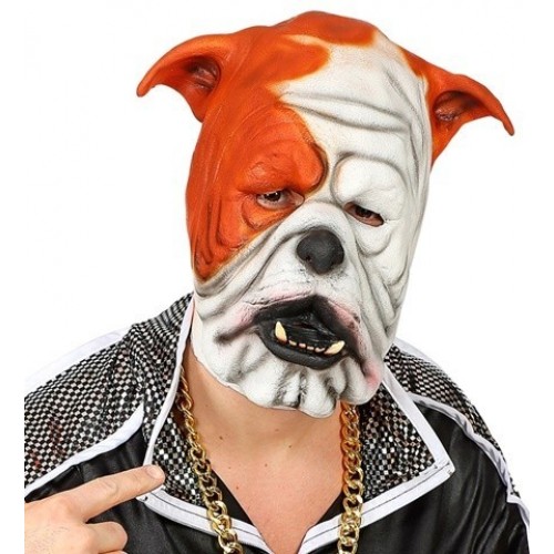 MASCARA LATEX CABEZA ENTERA BULLDOG