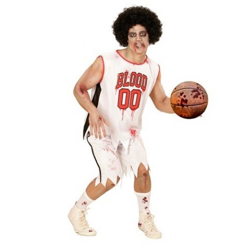 DISFRAZ T-M JUGADOR BALONCESTO ZOMBIE