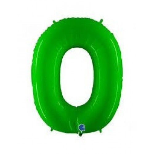 $  GLOBO 40" FOIL N0 VERDE FLUOR