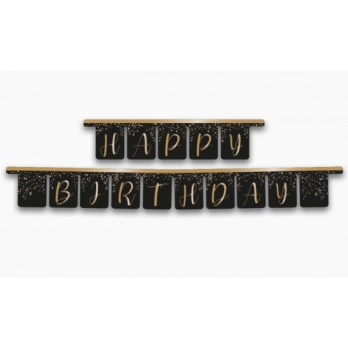 GUIRNALDA H.BIRTHDAY ELEGANT ORO 3M