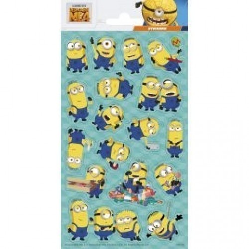  PEGATINAS GLITTER MINIONS 102X200MM