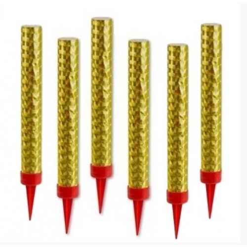FUENTE BENGALA ESTRELLA ORO BASE ROJA