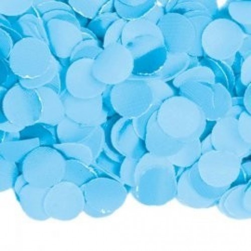   CONFETI UNICOLOR CELESTE 100G
