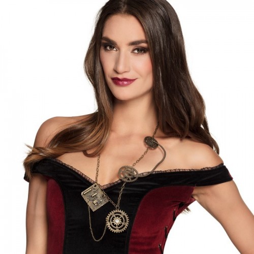 COLLAR DELUXE ENGRANAJE STEAMPUNK