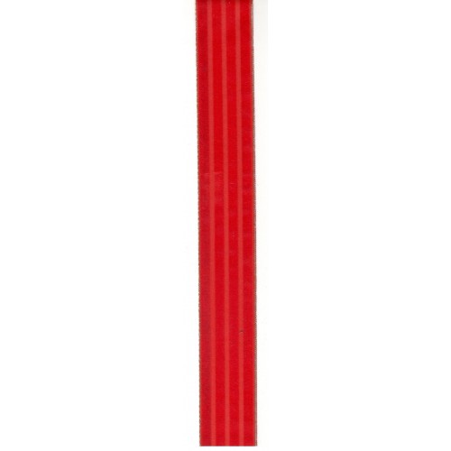 7211 R/CINTA A40MM15MC20 ROJA BORDE ORO