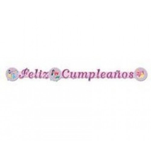 $D GUIRNALDA FELIZ CUMPLE PRINCESAS