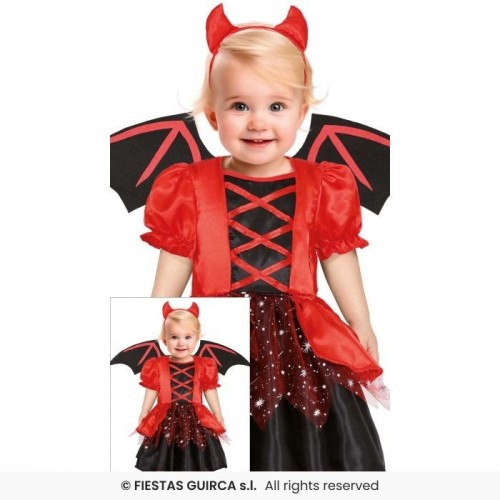 ! DISFRAZ 12A18 MESES NIÑA DIABLO