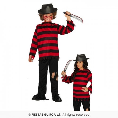 DISFRAZ 5A6AÑOS RAYAS FRED