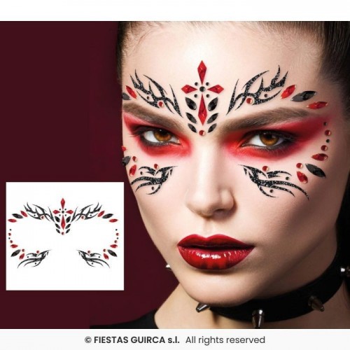 JOYAS FACIALES ADHESIVAS GOTICA