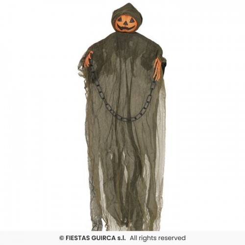 COLGANTE FANTASMA CALABAZA 98CM