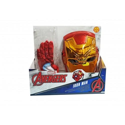 L SET INFANTIL ACCESORIOS IRON MAN