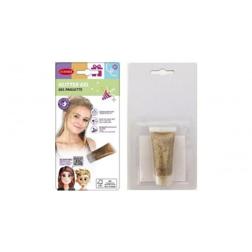   BLISTER GEL GLITTER ORO 14ML