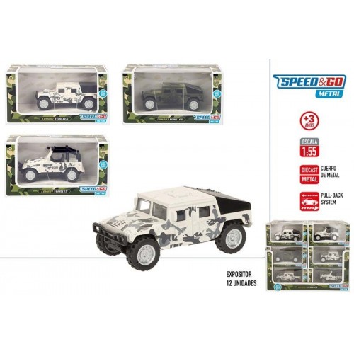 SPEEDGO VEHICULO METAL MILITAR
