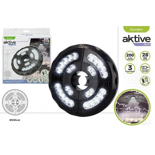 " LAMPARA PARASOL LED C/PILAY RECARGABLE
