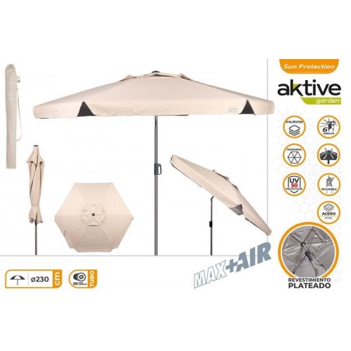 " AKTIVE-PARASOL JARDIN CHIMENEA 230CM