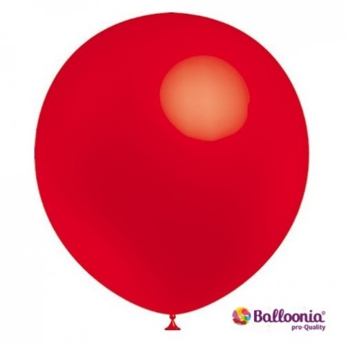   50 GLOBOS 12" 112P25  ROJO