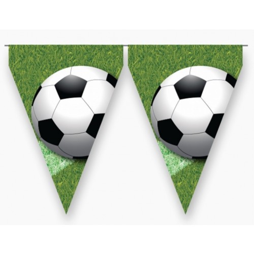   BANDERIN TRIANG.FUTBOL 3MT