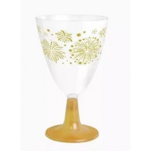 3 COPAS AGUA/VINO CHIN CHIN BASE ORO 220