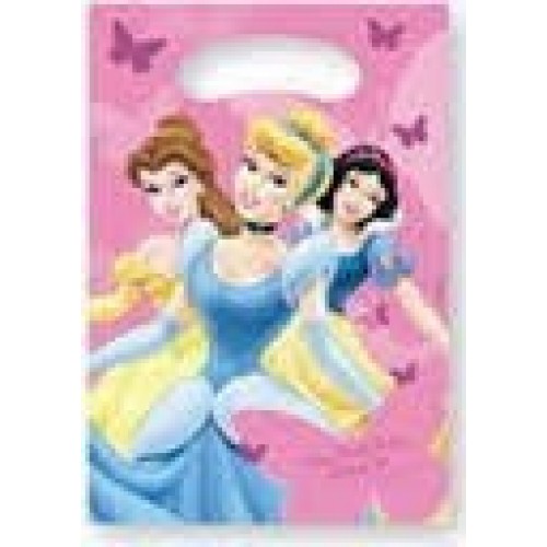 6 BOLSAS  PL PRINCESAS MARIPOSA