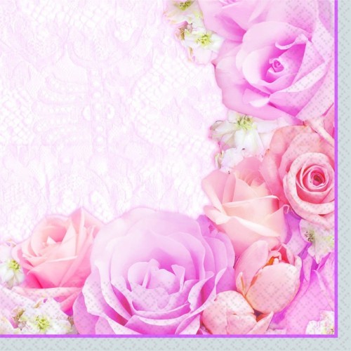 PAQ.36/U SERV.25/3  MIS QUINCE AÑOS ROSA