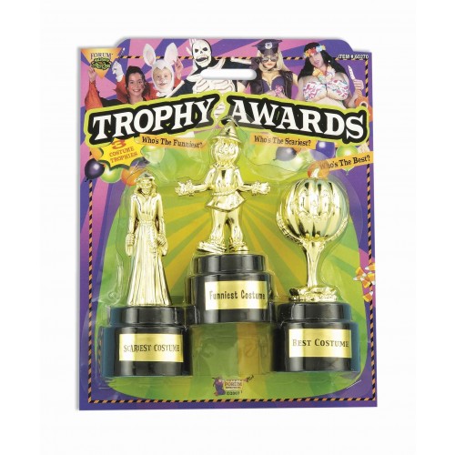 BLISTER 3/U TROFEOS HALLOWEEN