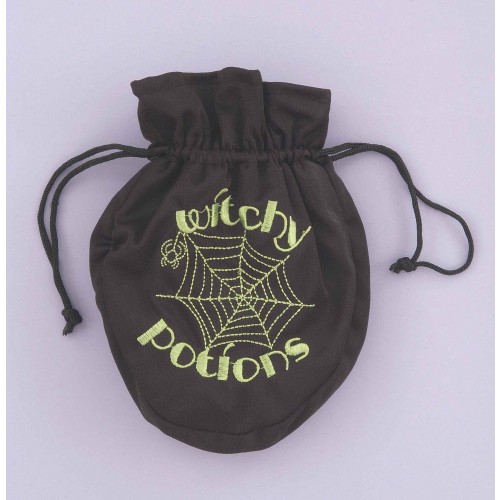 BOLSO BRUJA TELARAÑA VERDE