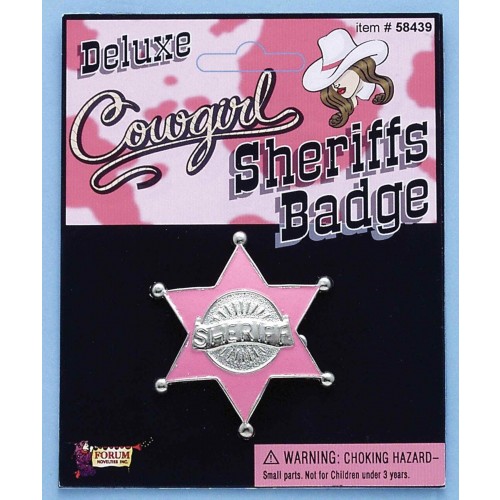 PLACA VAQUERA SHERIFF FASHION