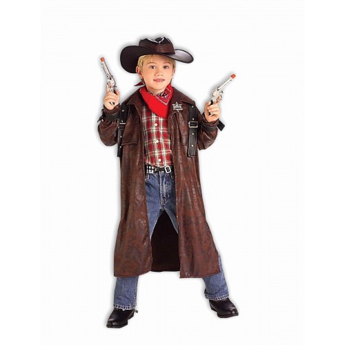 DISFRAZ 8A10AÑOS ABRIGO VAQUERO